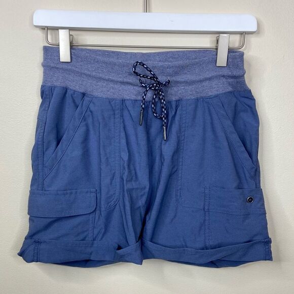 COLUMBIA Pull-On Cargo Blue Shorts Size XS - Picture 2 of 8